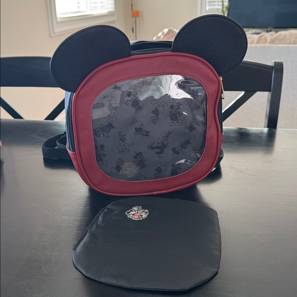 Mickey Mouse Pin Backpack - Picture 3 of 5